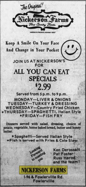 Nickerson Farms - Mar 1977 Ad